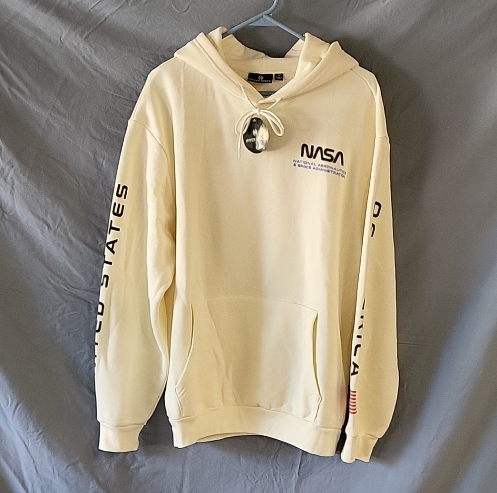 LG Cream NASA Hoodie for Men